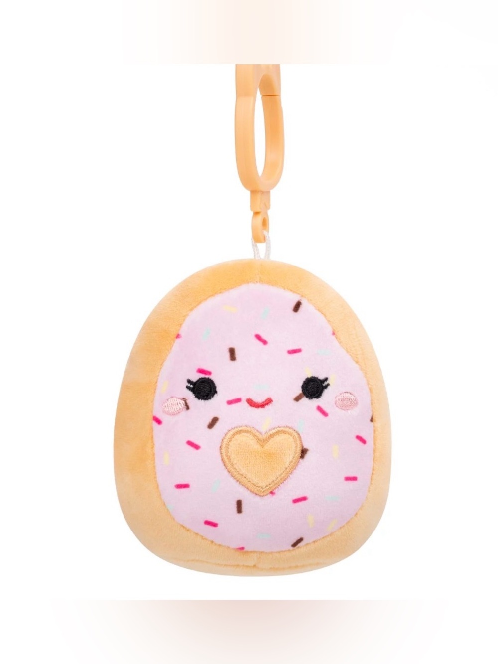 Squishmallows Donut Valentine's Plush Backpack Clip
3.5"
New with Tag